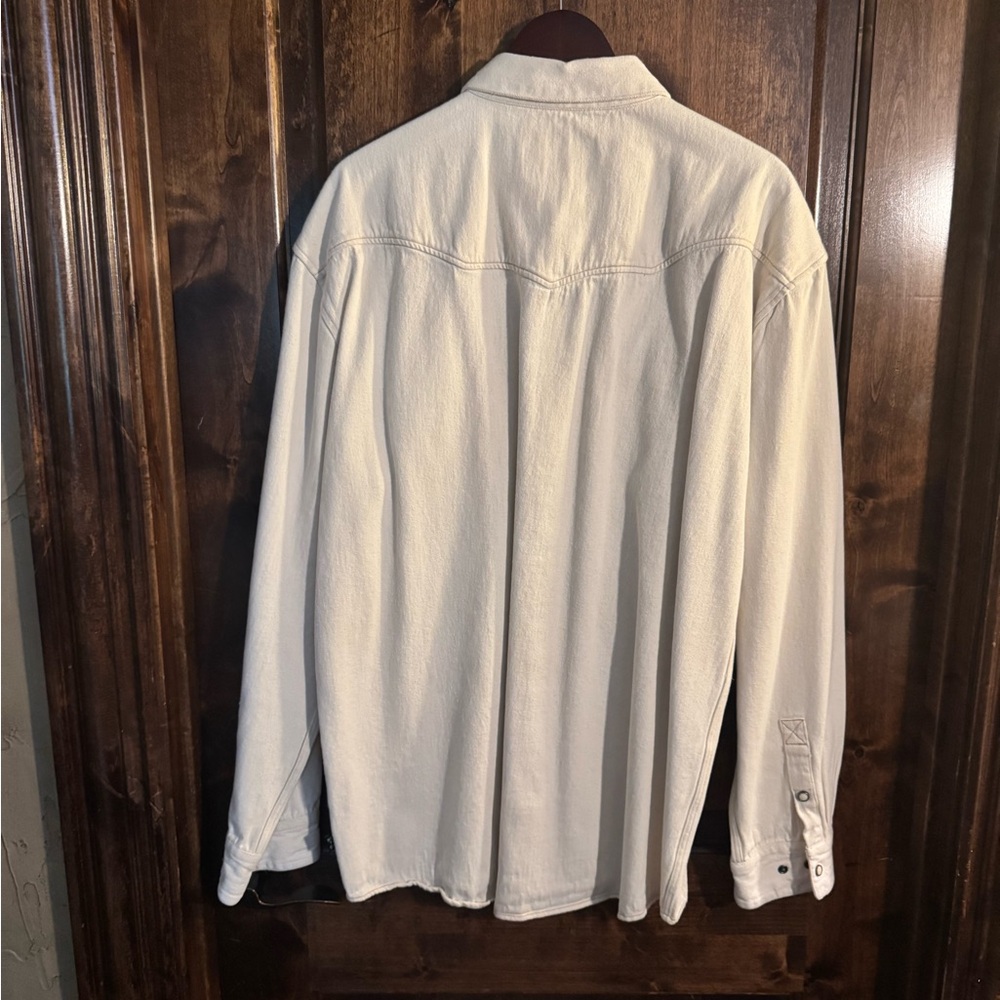 Howler Brothers Off-White Casual Button Down Shirt - Picture 4 of 4